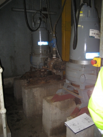 Before - Rigidly Mounted Pumps